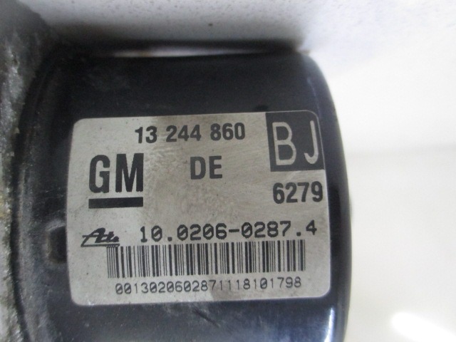 HYDRO UNIT DXC OEM N. 13244860 ORIGINAL PART ESED OPEL ZAFIRA B RESTYLING A05 M75 (04/2008-2011) BENZINA/METANO 16  YEAR OF CONSTRUCTION 2008