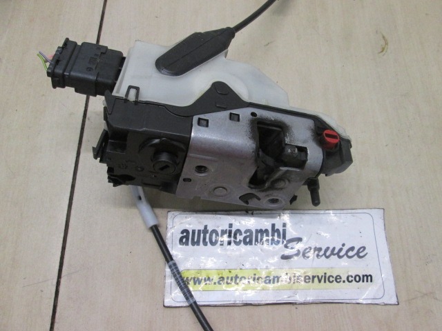 CENTRAL REAR RIGHT DOOR LOCKING OEM N. 9688080780 ORIGINAL PART ESED PEUGEOT 208 4A 4C (DAL 2012) BENZINA/GPL 14  YEAR OF CONSTRUCTION 2014