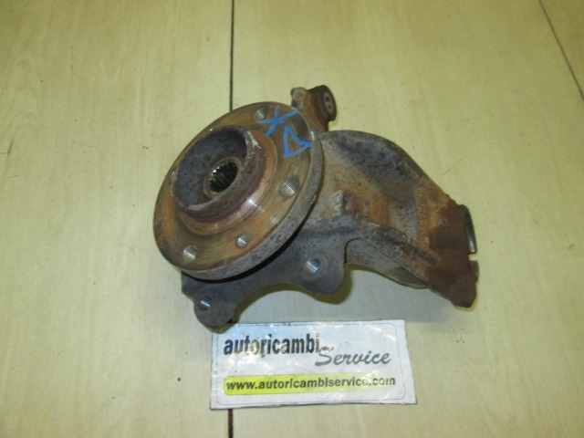 CARRIER, RIGHT FRONT / WHEEL HUB WITH BEARING, FRONT OEM N. 1607557580 ORIGINAL PART ESED CITROEN C3 / PLURIEL (2002 - 09/2005) BENZINA 11  YEAR OF CONSTRUCTION 2003