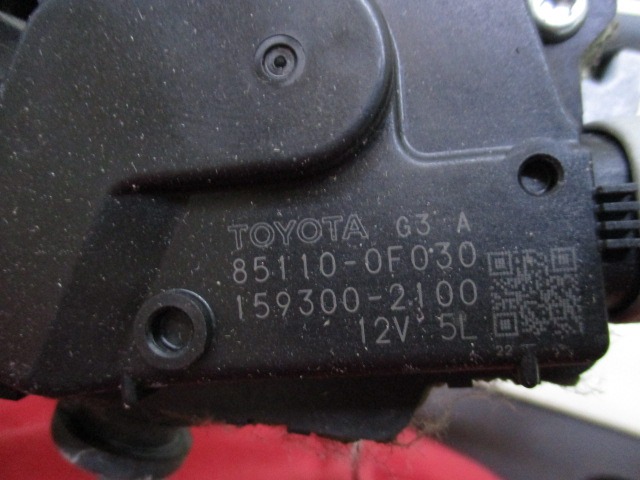 WINDSHIELD WIPER MOTOR OEM N. 85100-0F030 ORIGINAL PART ESED TOYOTA VERSO (DAL 2009) DIESEL 20  YEAR OF CONSTRUCTION 2009
