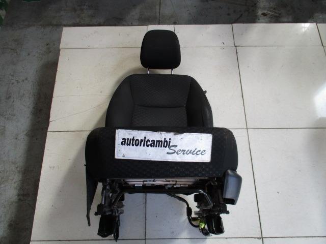 SEAT FRONT DRIVER SIDE LEFT . OEM N. 31566 162 SEDILE ANTERIORE SINISTRO TESSUTO ORIGINAL PART ESED TOYOTA VERSO (DAL 2009) DIESEL 20  YEAR OF CONSTRUCTION 2009