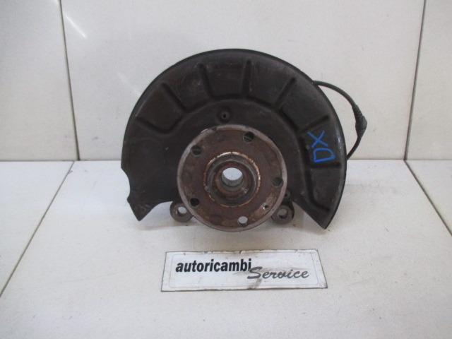 CARRIER, RIGHT FRONT / WHEEL HUB WITH BEARING, FRONT OEM N. 1K0498621 ORIGINAL PART ESED SEAT ALTEA XL 5P5 (2007 - 02/2009) DIESEL 19  YEAR OF CONSTRUCTION 2007
