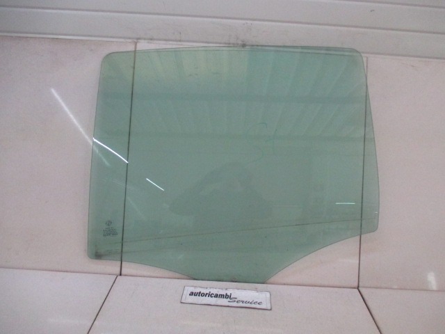 DOOR WINDOW, TINTED GLASS, REAR LEFT OEM N.  ORIGINAL PART ESED FIAT IDEA (2008 - 2012) BENZINA 14  YEAR OF CONSTRUCTION 2010
