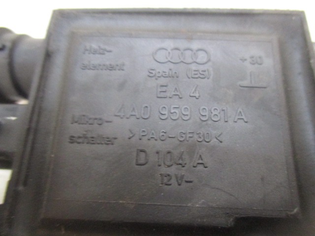 CONTROL CENTRAL LOCKING OEM N. 4A0959981A ORIGINAL PART ESED AUDI A3 8L 8L1 3P/5P (1996 - 2000) DIESEL 19  YEAR OF CONSTRUCTION 1997