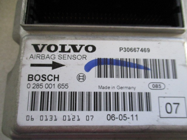 KIT COMPLETE AIRBAG OEM N. 19402 KIT AIRBAG COMPLETO ORIGINAL PART ESED VOLVO V70 MK2 (2000 - 2008) DIESEL 24  YEAR OF CONSTRUCTION 2006