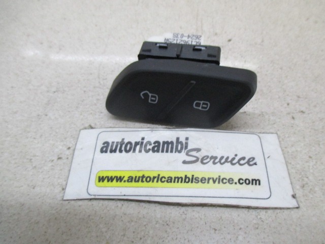 VARIOUS SWITCHES OEM N. 6C1962125A ORIGINAL PART ESED VOLKSWAGEN POLO (DAL 02/2014) BENZINA 10  YEAR OF CONSTRUCTION 2014
