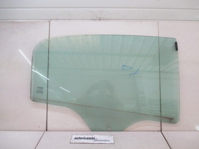 DOOR WINDOW, TINTED GLASS, REAR RIGHT OEM N.  ORIGINAL PART ESED FIAT GRANDE PUNTO 199 (2005 - 2012) DIESEL 13  YEAR OF CONSTRUCTION 2006
