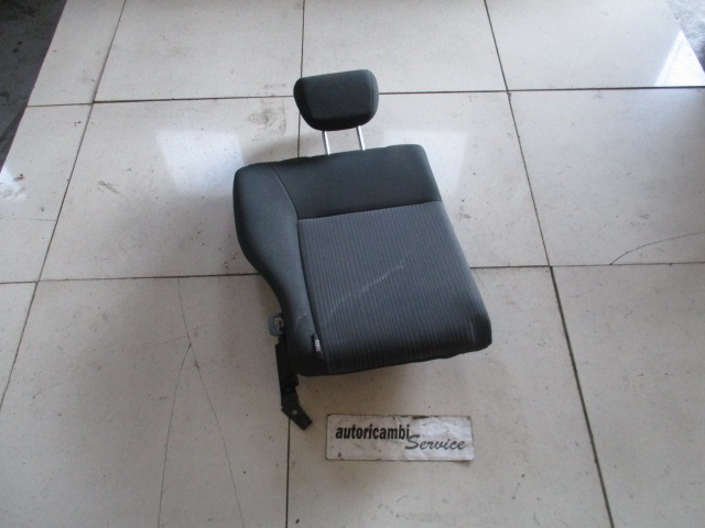 BACK SEAT BACKREST OEM N. 10105 SCHIENALE SDOPPIATO POSTERIORE TESSUTO ORIGINAL PART ESED FORD FIESTA (09/2008 - 11/2012) DIESEL 14  YEAR OF CONSTRUCTION 2010