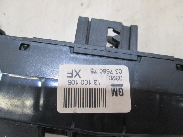 SWITCH HAZARD WARNING/CENTRAL LCKNG SYST OEM N. 13100105 ORIGINAL PART ESED OPEL ZAFIRA B A05 M75 (2005 - 2008) DIESEL 19  YEAR OF CONSTRUCTION 2006
