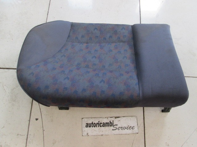 BACK SEAT SEATING OEM N. 5741 SEDUTA SDOPPIATA POSTERIORE TESSUTO ORIGINAL PART ESED FIAT BRAVO 182 (1995 - 10/1998) BENZINA 14  YEAR OF CONSTRUCTION 1996