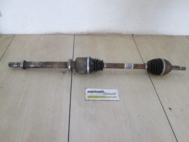 EXCHANGE OUTPUT SHAFT, RIGHT FRONT OEM N. 8200499586 ORIGINAL PART ESED RENAULT CLIO (2005 - 05/2009) DIESEL 15  YEAR OF CONSTRUCTION 2006