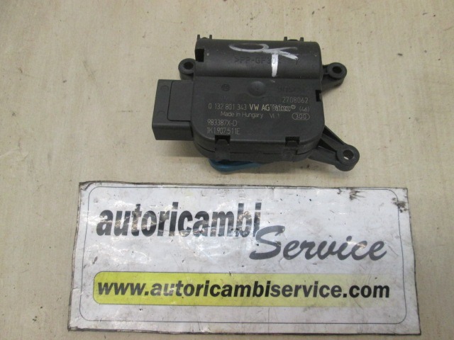 SET SMALL PARTS F AIR COND.ADJUST.LEVER OEM N. 1K1907511E ORIGINAL PART ESED AUDI A3 8P 8PA 8P1 (2003 - 2008)DIESEL 19  YEAR OF CONSTRUCTION 2006