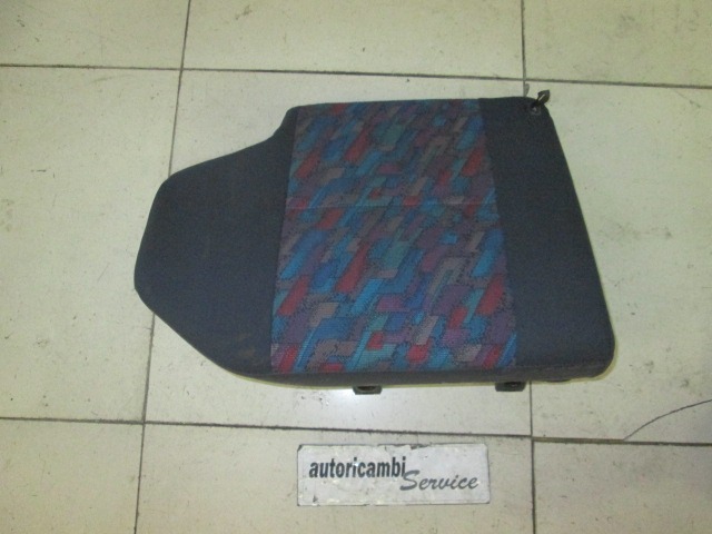 BACK SEAT SEATING OEM N. 8786 SEDUTA SDOPPIATA POSTERIORE TESSUTO ORIGINAL PART ESED DAIHATSU TERIOS MK1 (1997 - 2005) BENZINA 13  YEAR OF CONSTRUCTION 1998