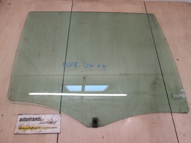 DOOR WINDOW, TINTED GLASS, REAR RIGHT OEM N. 9204L0 ORIGINAL PART ESED CITROEN C4 PICASSO/GRAND PICASSO MK1 (2006 - 08/2013) DIESEL 20  YEAR OF CONSTRUCTION 2009