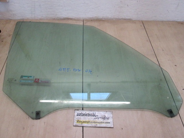 DOOR WINDOW, FRONT RIGHT OEM N. 9806025980 ORIGINAL PART ESED CITROEN C4 PICASSO/GRAND PICASSO MK1 (2006 - 08/2013) DIESEL 20  YEAR OF CONSTRUCTION 2009
