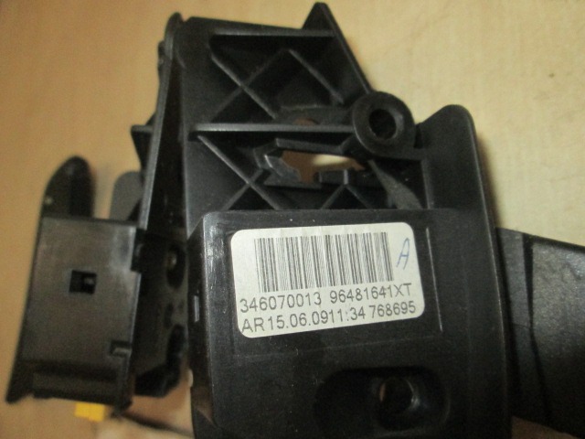 SHIFT PADDLES OEM N. 96591774XT ORIGINAL PART ESED CITROEN C4 PICASSO/GRAND PICASSO MK1 (2006 - 08/2013) DIESEL 20  YEAR OF CONSTRUCTION 2009