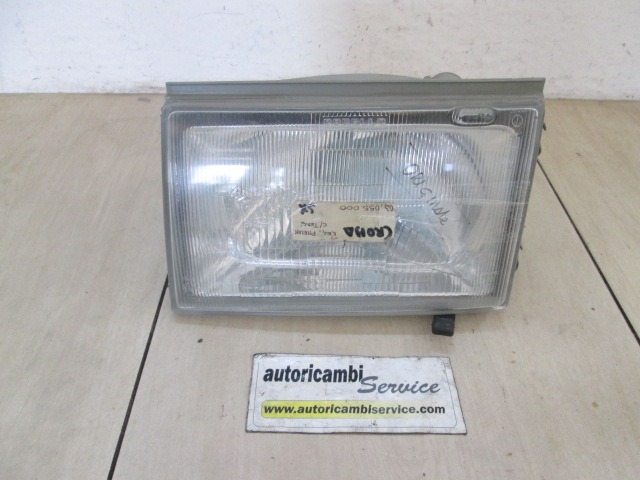 HEADLIGHT LEFT OEM N. 82405416 ORIGINAL PART ESED FIAT CROMA (1985 - 1996)BENZINA 20  YEAR OF CONSTRUCTION 1985