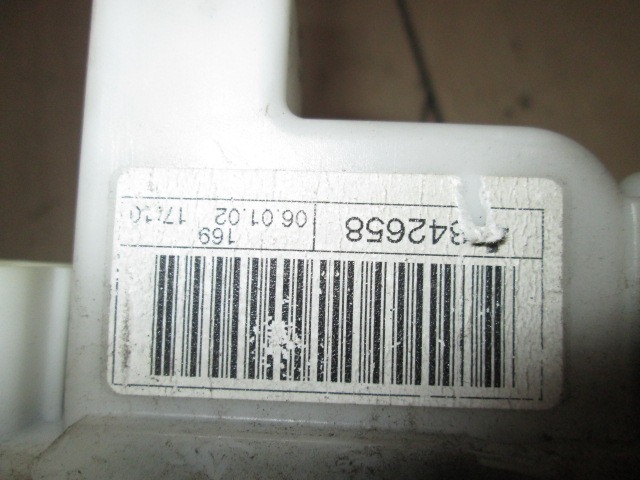 CENTRAL LOCKING OF THE RIGHT FRONT DOOR OEM N. 46842658 ORIGINAL PART ESED FIAT PANDA 169 (2003 - 08/2009) BENZINA 12  YEAR OF CONSTRUCTION 2006