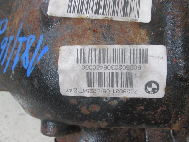 REAR-AXLE-DRIVE OEM N. 33107526931 ORIGINAL PART ESED BMW SERIE 5 E60 E61 (2003 - 2010) DIESEL 30  YEAR OF CONSTRUCTION 2005