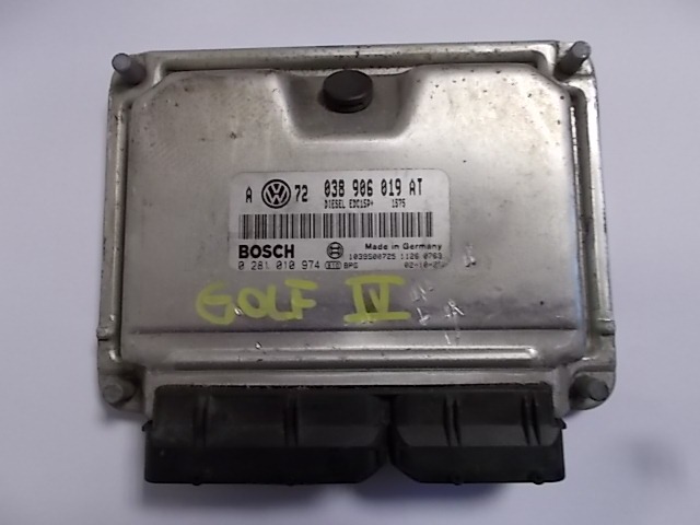 Basic Dde Control Unit / Injection Control Module . OEM  VOLKSWAGEN GOLF MK4 BER/SW (1998 - 2004)  19 DIESEL Year 1999 spare part used