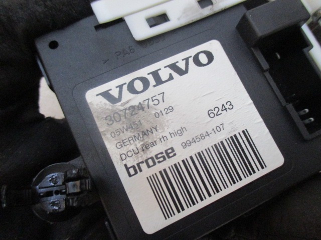 REAR DOOR WINDOW MOTOR OEM N. 31253516 ORIGINAL PART ESED VOLVO V50 (2004 - 05/2007) DIESEL 20  YEAR OF CONSTRUCTION 2004