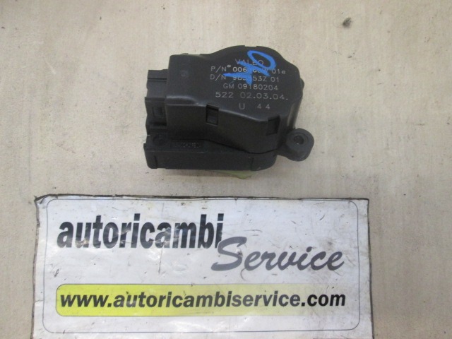 SET SMALL PARTS F AIR COND.ADJUST.LEVER OEM N. 9180204 ORIGINAL PART ESED OPEL VECTRA BER/SW (2002 - 2006) DIESEL 19  YEAR OF CONSTRUCTION 2004