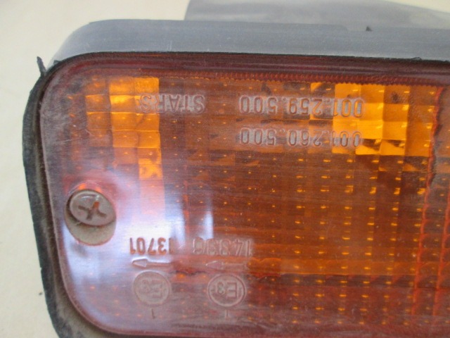 ADDITIONAL TURN INDICATOR LAMP OEM N. 15137000 ORIGINAL PART ESED FIAT 131 (1974 - 1985)BENZINA 16  YEAR OF CONSTRUCTION 1974