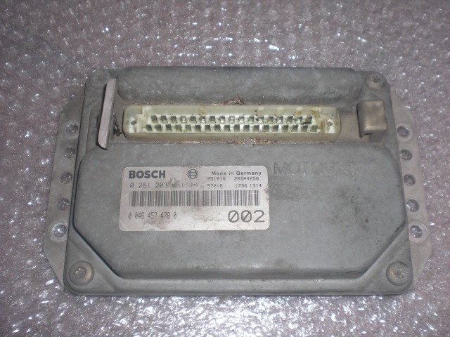 Basic Dde Control Unit / Injection Control Module . OEM  LANCIA Y (1996 - 2000)  14 BENZINA Year 1996 spare part used