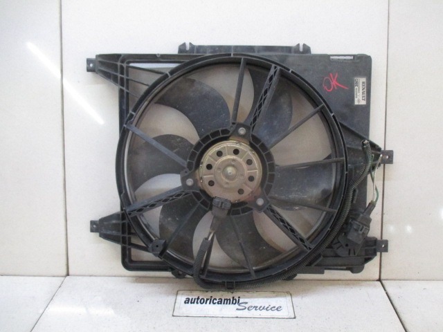 RADIATOR COOLING FAN ELECTRIC / ENGINE COOLING FAN CLUTCH . OEM N. 7700428659 ORIGINAL PART ESED RENAULT CLIO MK2 RESTYLING / CLIO STORIA (05/2001 - 2012) BENZINA 12  YEAR OF CONSTRUCTION 2002