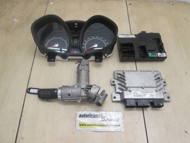 KIT ACCENSIONE AVVIAMENTO OEM N. 28235 KIT ACCENSIONE AVVIAMENTO ORIGINAL PART ESED FORD FIESTA (09/2008 - 11/2012) BENZINA 12  YEAR OF CONSTRUCTION 2012