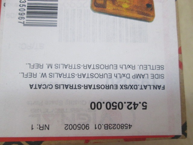 ADDITIONAL TURN INDICATOR LAMP OEM N. 54205000 ORIGINAL PART ESED IVECO EUROSTAR (1993 - 2002)DIESEL 95  YEAR OF CONSTRUCTION 1993