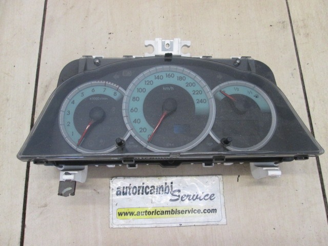 INSTRUMENT CLUSTER / INSTRUMENT CLUSTER OEM N. 838000F040L ORIGINAL PART ESED TOYOTA COROLLA VERSO (2004 - 2009) BENZINA 18  YEAR OF CONSTRUCTION 2005