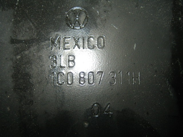 CARRIER, REAR OEM N. 1C0807311H ORIGINAL PART ESED VOLKSWAGEN NEW BEETLE (1999 - 2006) DIESEL 19  YEAR OF CONSTRUCTION 2005