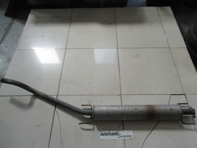 FRONT SILENCER OEM N. 13115563TUBO ORIGINAL PART ESED OPEL ASTRA H RESTYLING L48 L08 L35 L67 5P/3P/SW (2007 - 2009) BENZINA 16  YEAR OF CONSTRUCTION 2008
