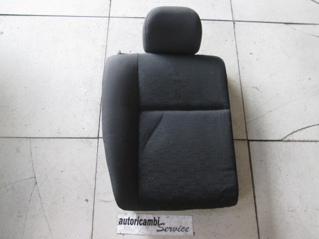 BACK SEAT BACKREST OEM N. 9900 SCHIENALE SDOPPIATO POSTERIORE TESSUTO ORIGINAL PART ESED FORD FOCUS  BER/SW (2001-2005) DIESEL 18  YEAR OF CONSTRUCTION 2002