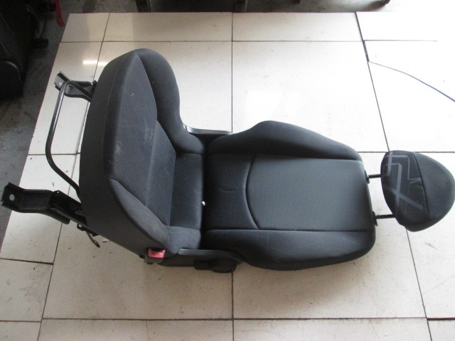 SEAT FRONT PASSENGER SIDE RIGHT / AIRBAG OEM N. 19323 SEDILE ANTERIORE DESTRO TESSUTO ORIGINAL PART ESED SMART FORFOUR (2004 - 2006) BENZINA 11  YEAR OF CONSTRUCTION 2006