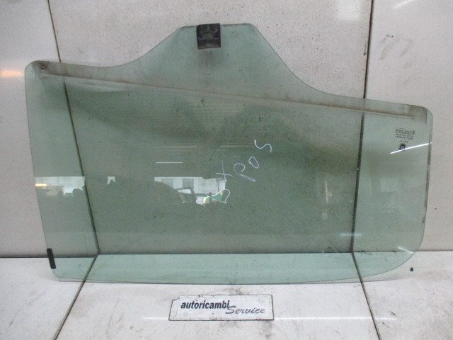 DOOR WINDOW, TINTED GLASS, REAR RIGHT OEM N. 51869133 ORIGINAL PART ESED FIAT PUNTO EVO 199 (2009 - 2012)  BENZINA 12  YEAR OF CONSTRUCTION 2011