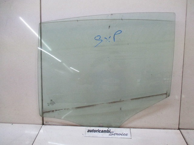 DOOR WINDOW, TINTED GLASS, REAR LEFT OEM N. 51357067793 ORIGINAL PART ESED BMW SERIE 1 BER/COUPE/CABRIO E81/E82/E87/E88 LCI RESTYLING (2007 - 2013) DIESEL 20  YEAR OF CONSTRUCTION 2007