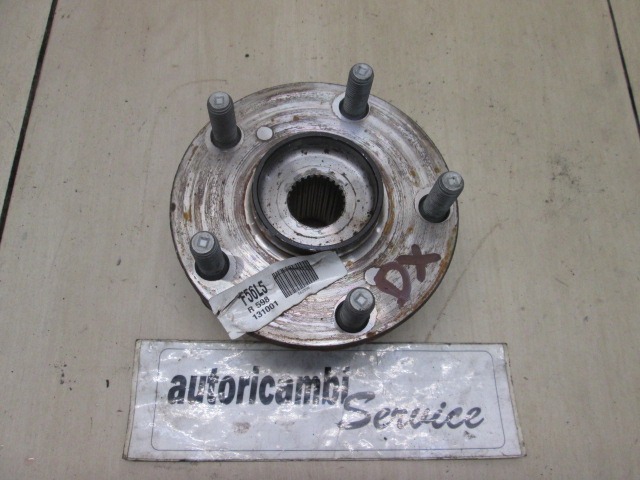 CARRIER, LEFT / WHEEL HUB WITH BEARING, FRONT OEM N. 43550-02070 ORIGINAL PART ESED TOYOTA AURIS (DAL 2012) IBRIDO 18  YEAR OF CONSTRUCTION 2013