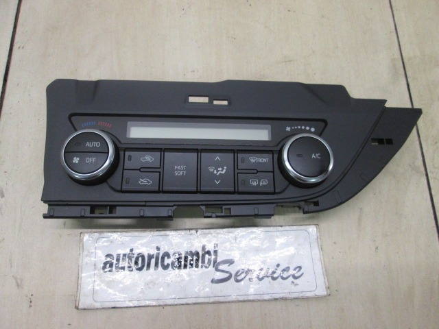 AIR CONDITIONING CONTROL UNIT / AUTOMATIC CLIMATE CONTROL OEM N. 55900-02460 ORIGINAL PART ESED TOYOTA AURIS (DAL 2012) IBRIDO 18  YEAR OF CONSTRUCTION 2013