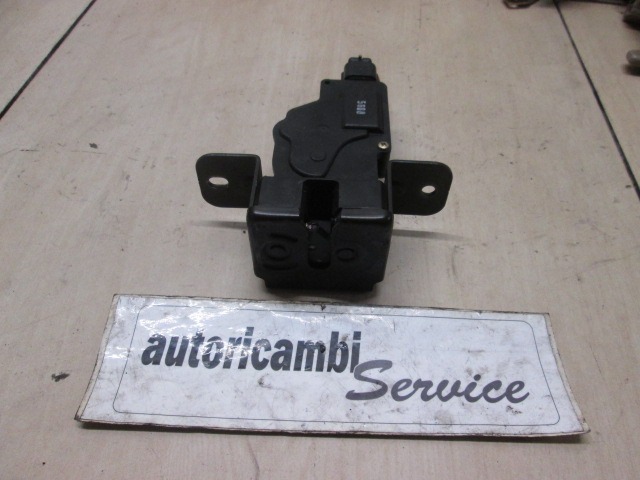 TRUNK LID LOCK OEM N. 871303 ORIGINAL PART ESED KIA SORENTO (2002 - 2009) DIESEL 25  YEAR OF CONSTRUCTION 2005