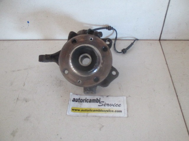 CARRIER, RIGHT FRONT / WHEEL HUB WITH BEARING, FRONT OEM N. 1607557580 ORIGINAL PART ESED CITROEN C3 / PLURIEL (2002 - 09/2005) DIESEL 14  YEAR OF CONSTRUCTION 2004