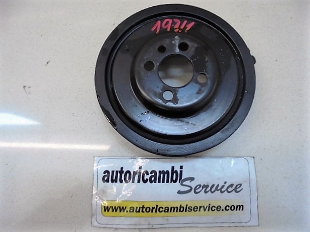 PULLEY OEM N. 03G105243 ORIGINAL PART ESED AUDI A3 8P 8PA 8P1 (2003 - 2008)DIESEL 19  YEAR OF CONSTRUCTION 2006