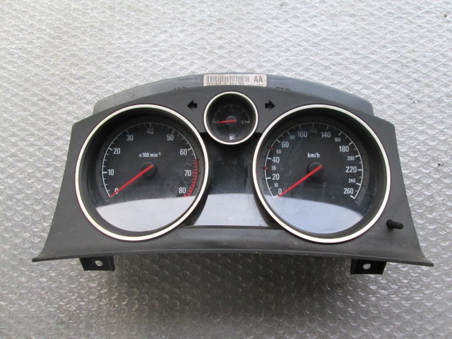 INSTRUMENT CLUSTER / INSTRUMENT CLUSTER OEM N. 13243043 ORIGINAL PART ESED OPEL ZAFIRA B A05 M75 (2005 - 2008) BENZINA 16  YEAR OF CONSTRUCTION 2006