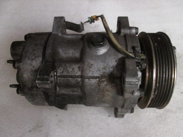 AIR-CONDITIONER COMPRESSOR OEM N. 6453TJ SPARE PART USED CAR CITROEN BERLINGO (1997 - 2008) DISPLACEMENT 19 DIESEL YEAR OF CONSTRUCTION 2003