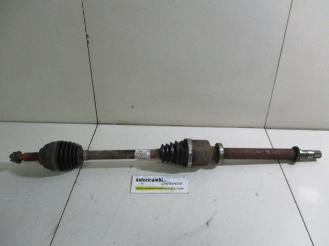 EXCHANGE OUTPUT SHAFT, RIGHT FRONT OEM N. 8200499586 ORIGINAL PART ESED RENAULT CLIO (2005 - 05/2009) DIESEL 15  YEAR OF CONSTRUCTION 2007