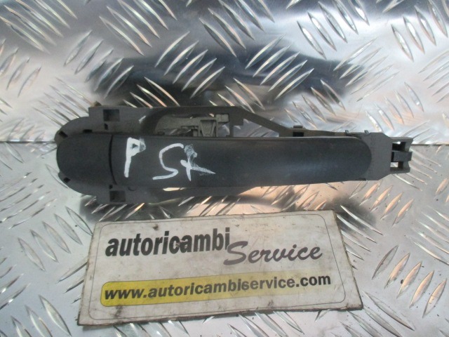 LEFT REAR EXTERIOR HANDLE OEM N. 3B083720766RU ORIGINAL PART ESED VOLKSWAGEN GOLF MK4 BER/SW (1998 - 2004) DIESEL 19  YEAR OF CONSTRUCTION 2001