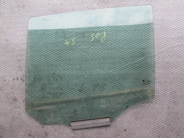 DOOR WINDOW, TINTED GLASS, REAR LEFT OEM N. 93184337 ORIGINAL PART ESED OPEL ZAFIRA B A05 M75 (2005 - 2008) BENZINA 16  YEAR OF CONSTRUCTION 2006