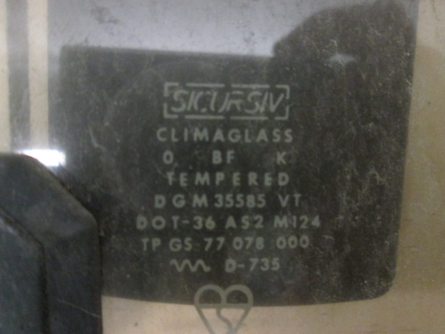 FIXED DOOR WINDOW, LEFT OEM N. 46575606 ORIGINAL PART ESED FIAT 126 (1972 - 1991)BENZINA 6  YEAR OF CONSTRUCTION 1987
