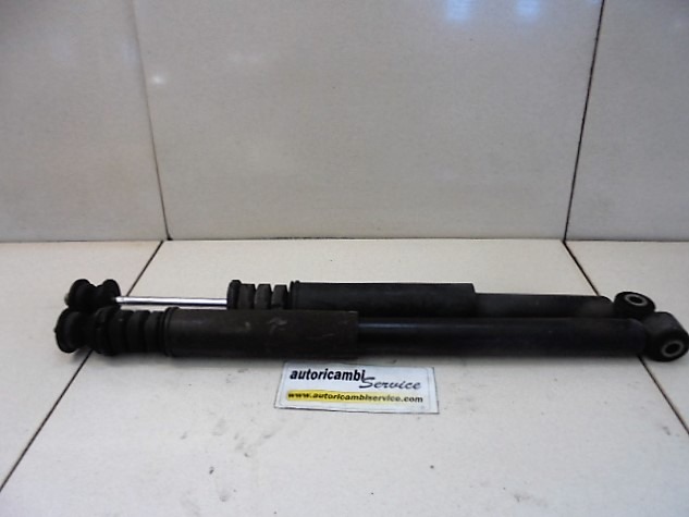 PAIR REAR SHOCK ABSORBERS OEM N. E6210BC60A ORIGINAL PART ESED NISSAN MICRA K12 K12E (01/2003 - 09/2010) BENZINA 12  YEAR OF CONSTRUCTION 2007